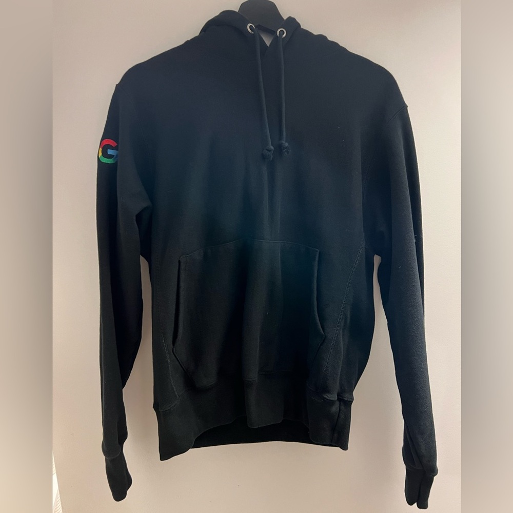 Google Black Unisex Hoodie